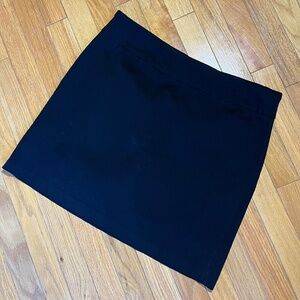 Black Jenna Rose Mini Skirt